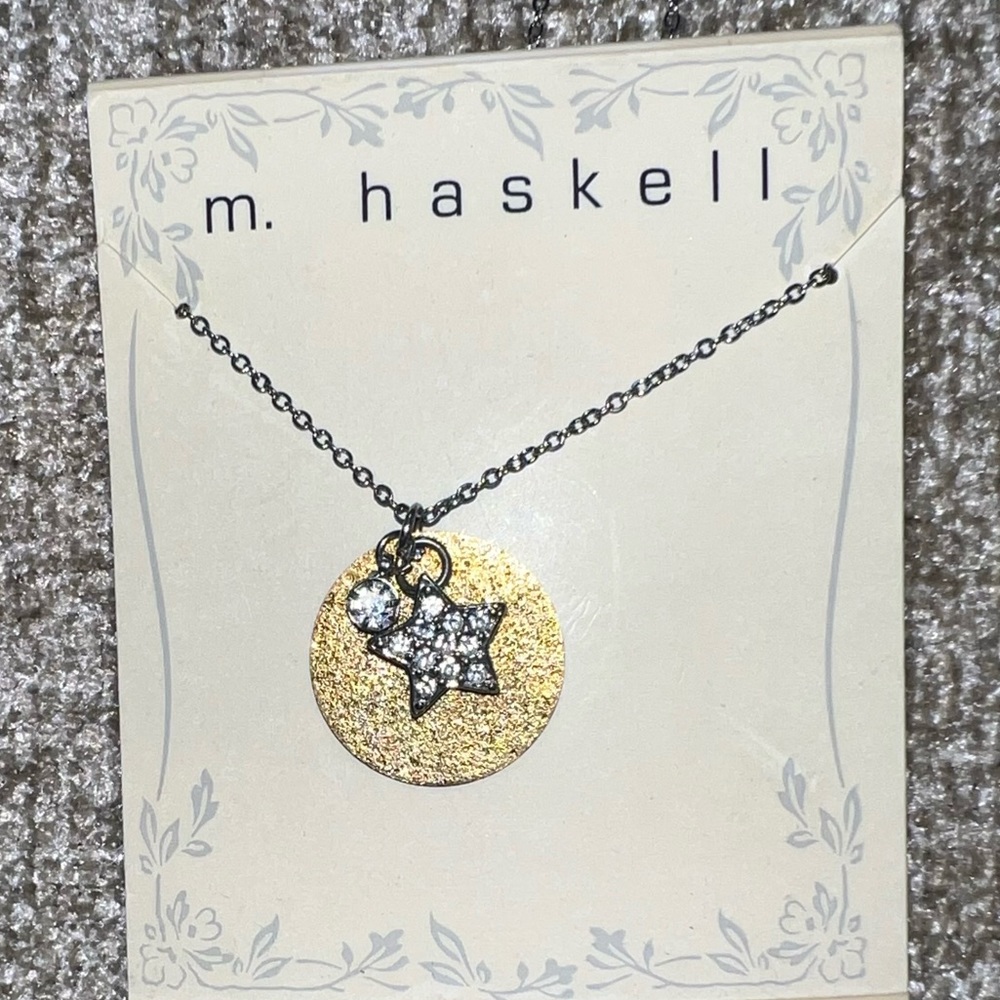 NWT m. haskell Necklace